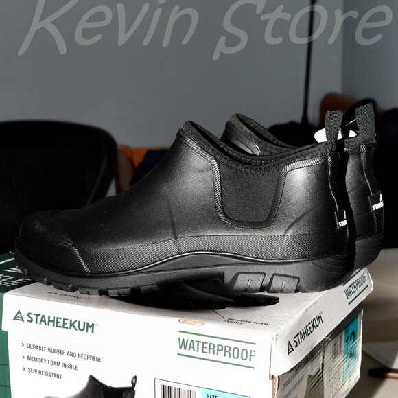 Men\'s‎ Ankle Rain Boots,Staheekum